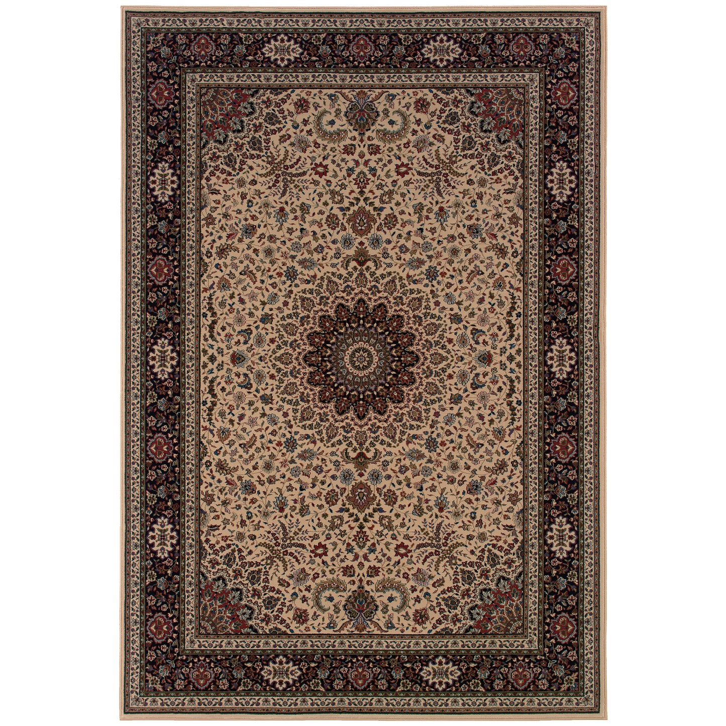 Ariana 095I8 Ivory Oriental Rug
