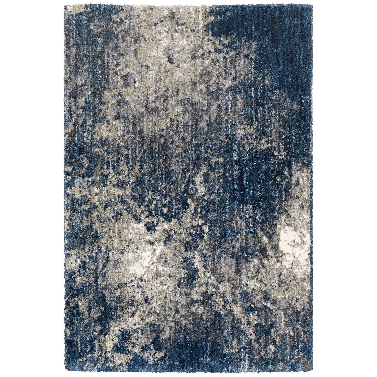Aspen 2060L Blue Shag Rug