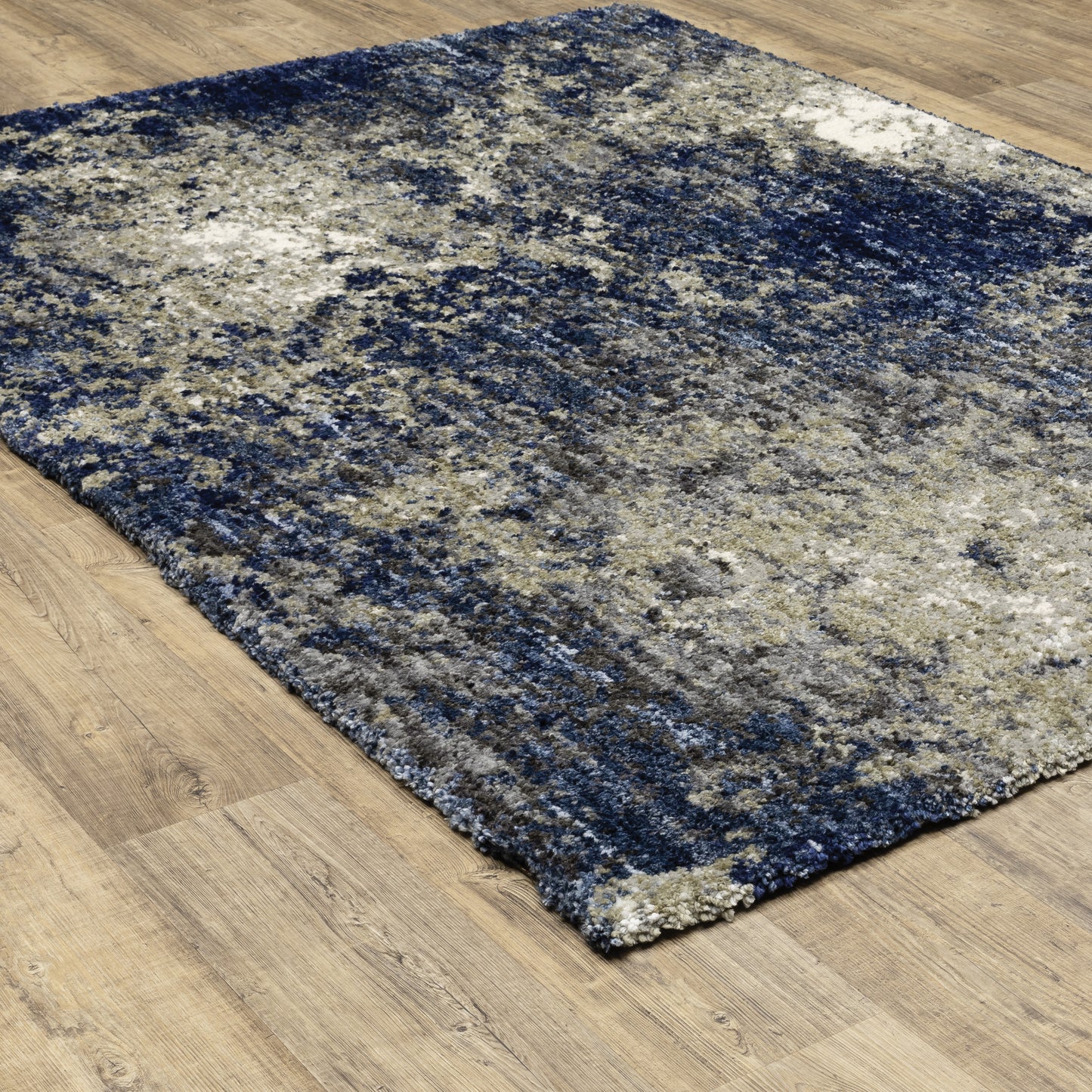 Aspen 2060L Blue Shag Rug