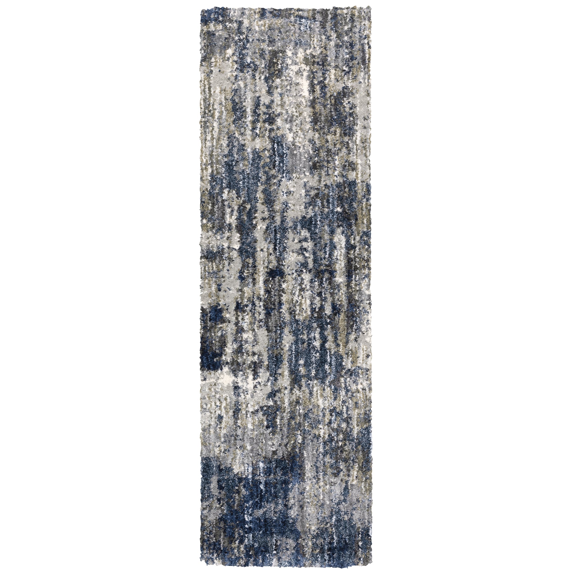Aspen 2061L Grey Shag Rug