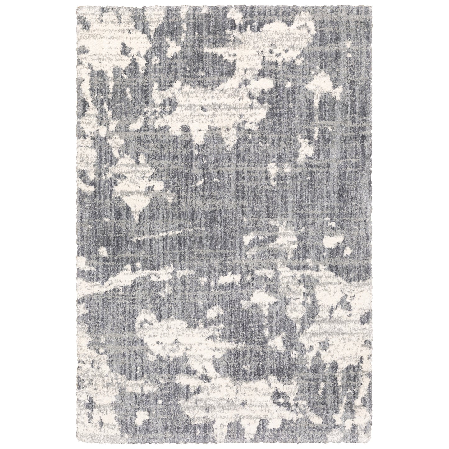 Aspen 003H9 Grey Distressed Rug