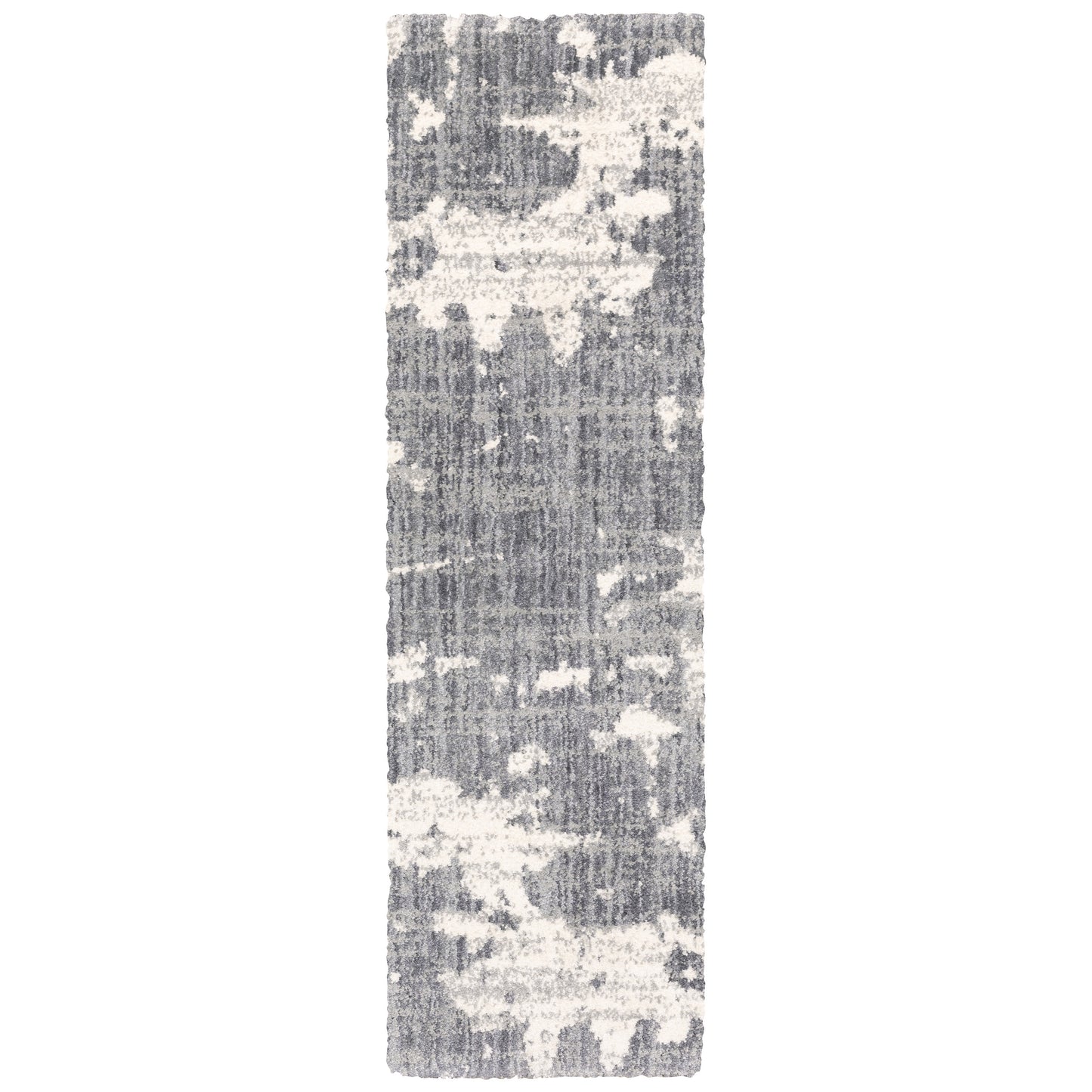 Aspen 003H9 Grey Distressed Rug