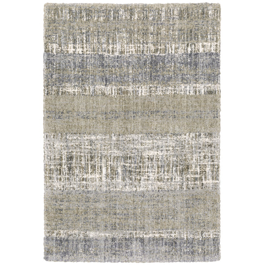 Aspen 530J9 Grey Shag Rug