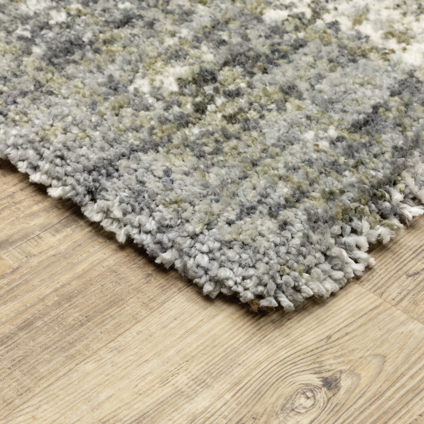 Aspen 530J9 Grey Shag Rug