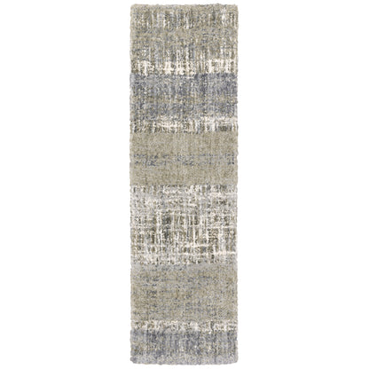 Aspen 530J9 Grey Shag Rug