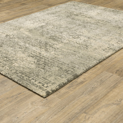 Astor Distressed Beige/ Grey Cut Pile Rug
