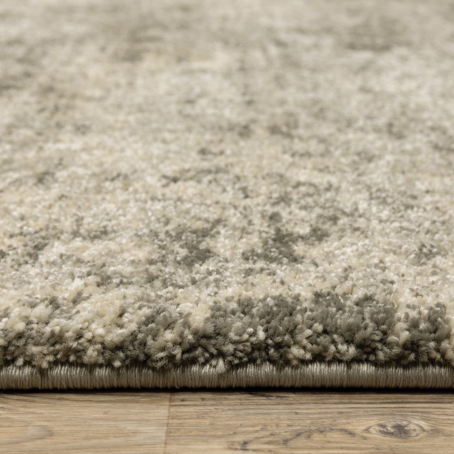 Astor Distressed Beige/ Grey Cut Pile Rug