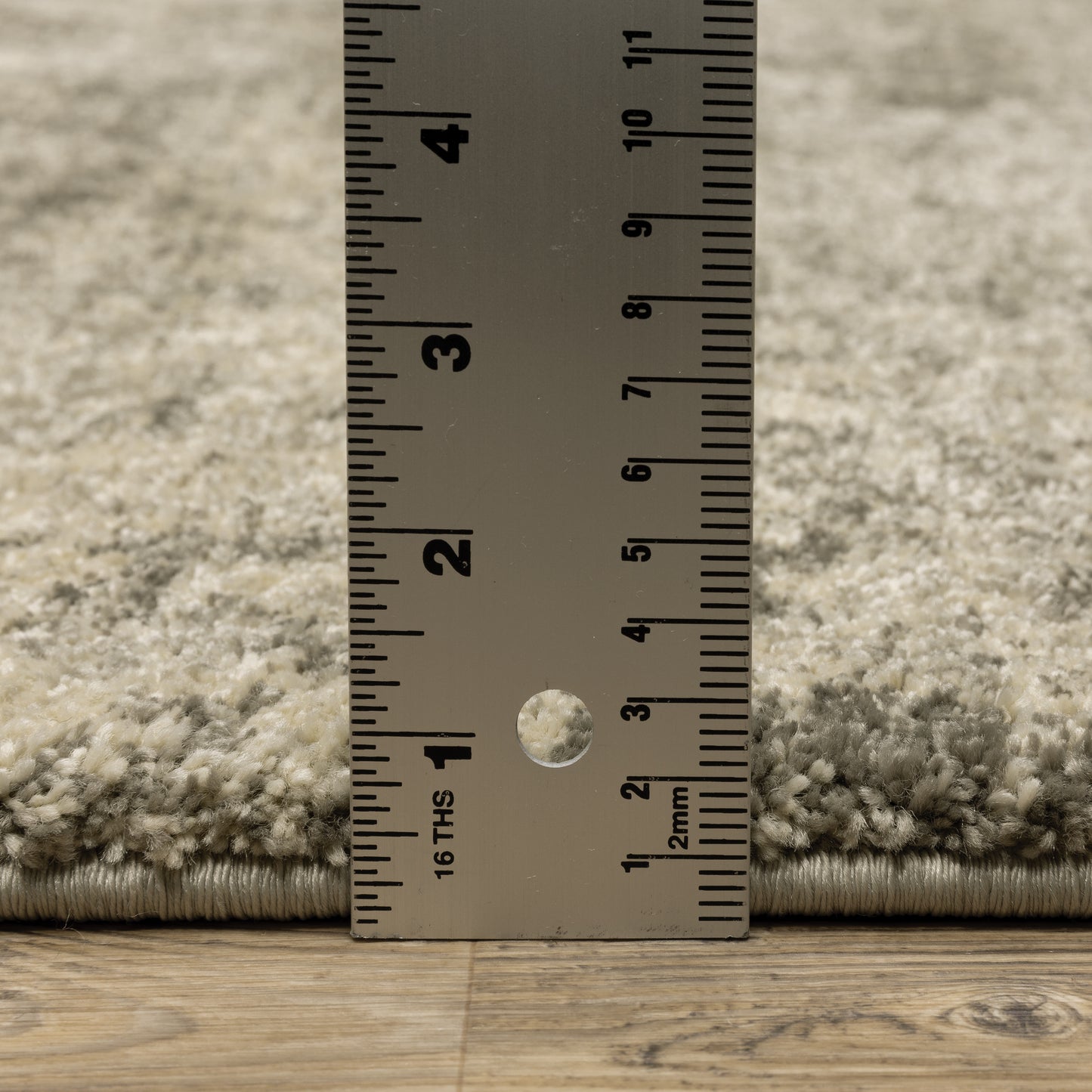 Astor Distressed Beige/ Grey Cut Pile Rug