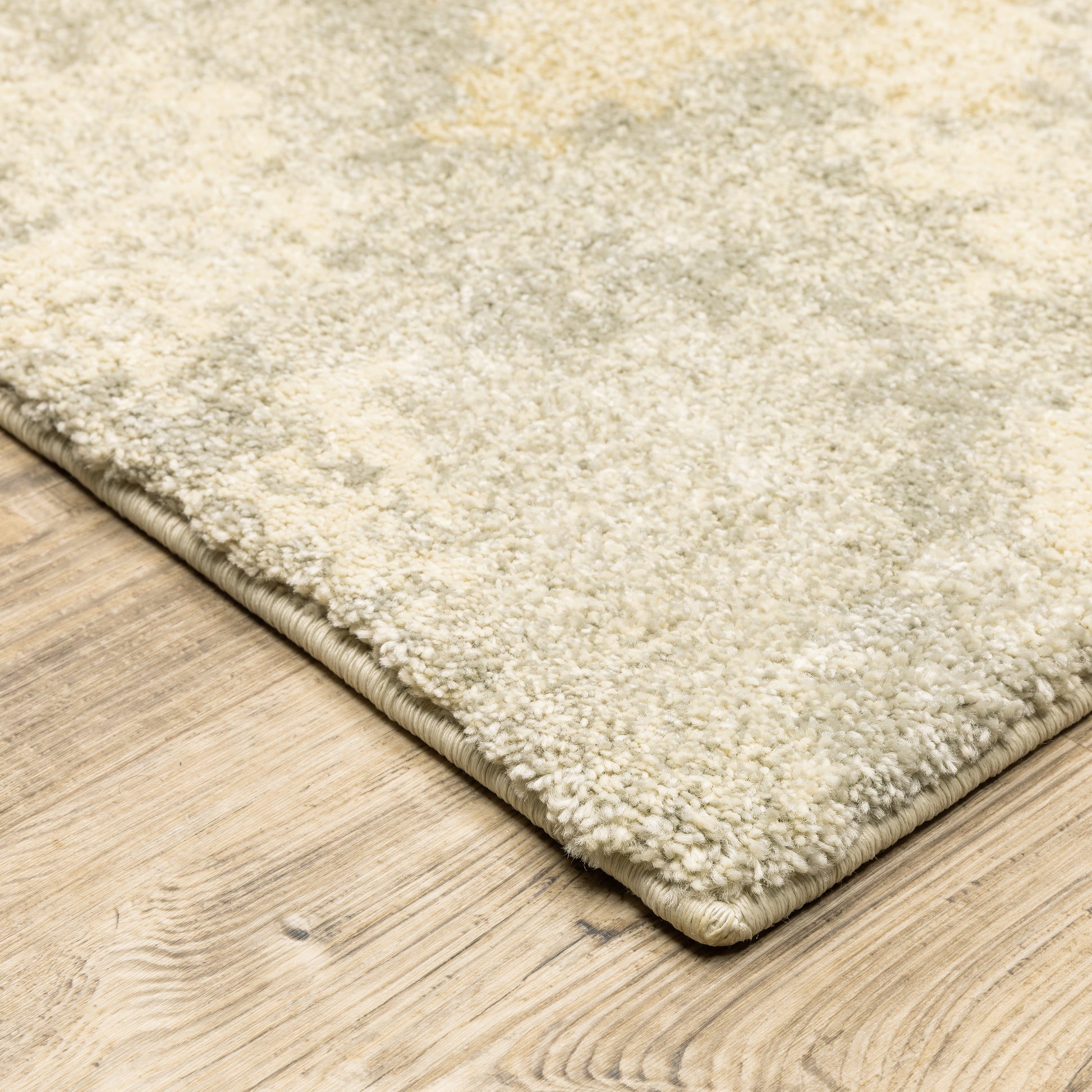 Astor Abstract Beige/ Grey Cut Pile Rug