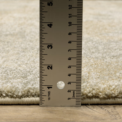 Astor Abstract Beige/ Grey Cut Pile Rug