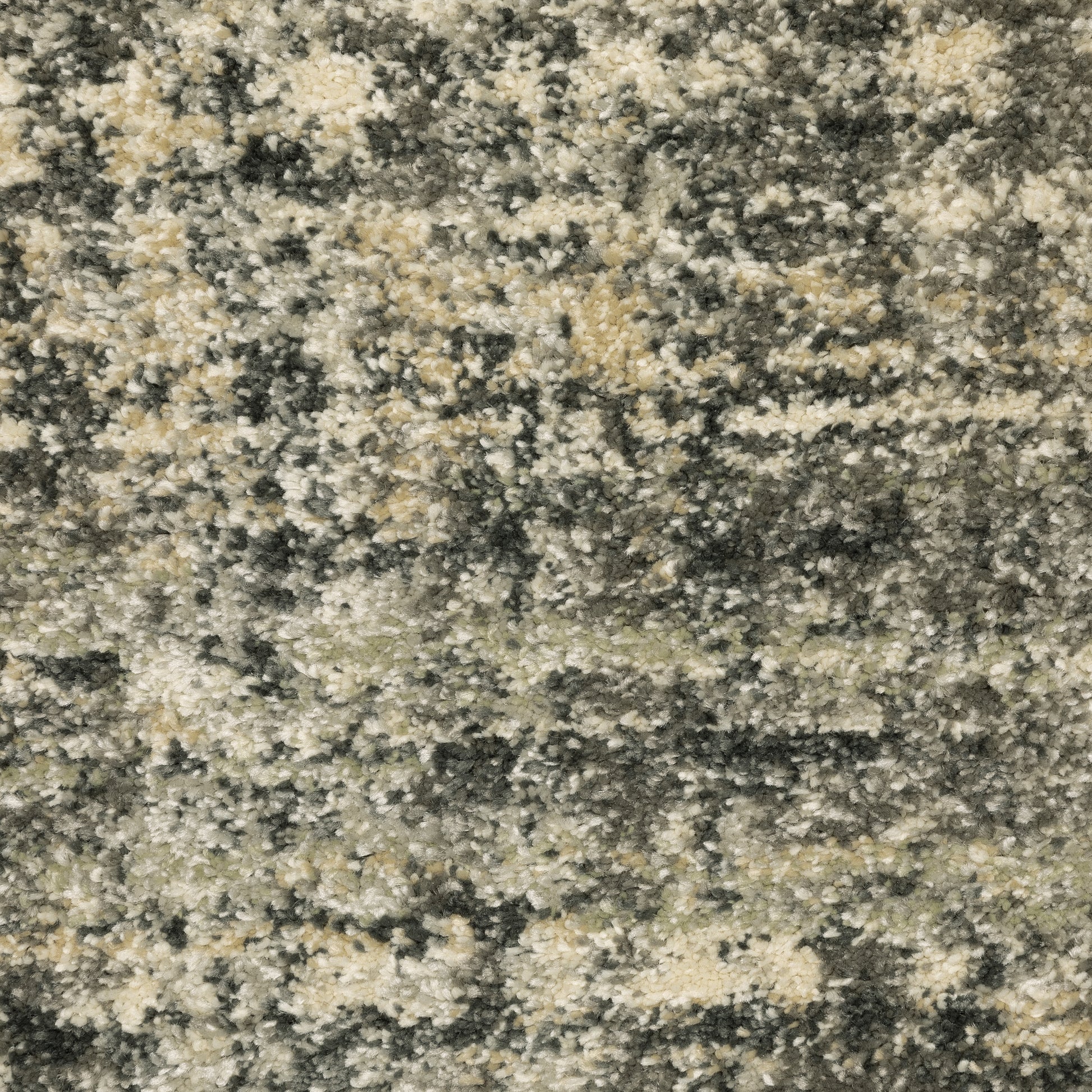 Astor Distressed Charcoal/ Beige Cut Pile Rug