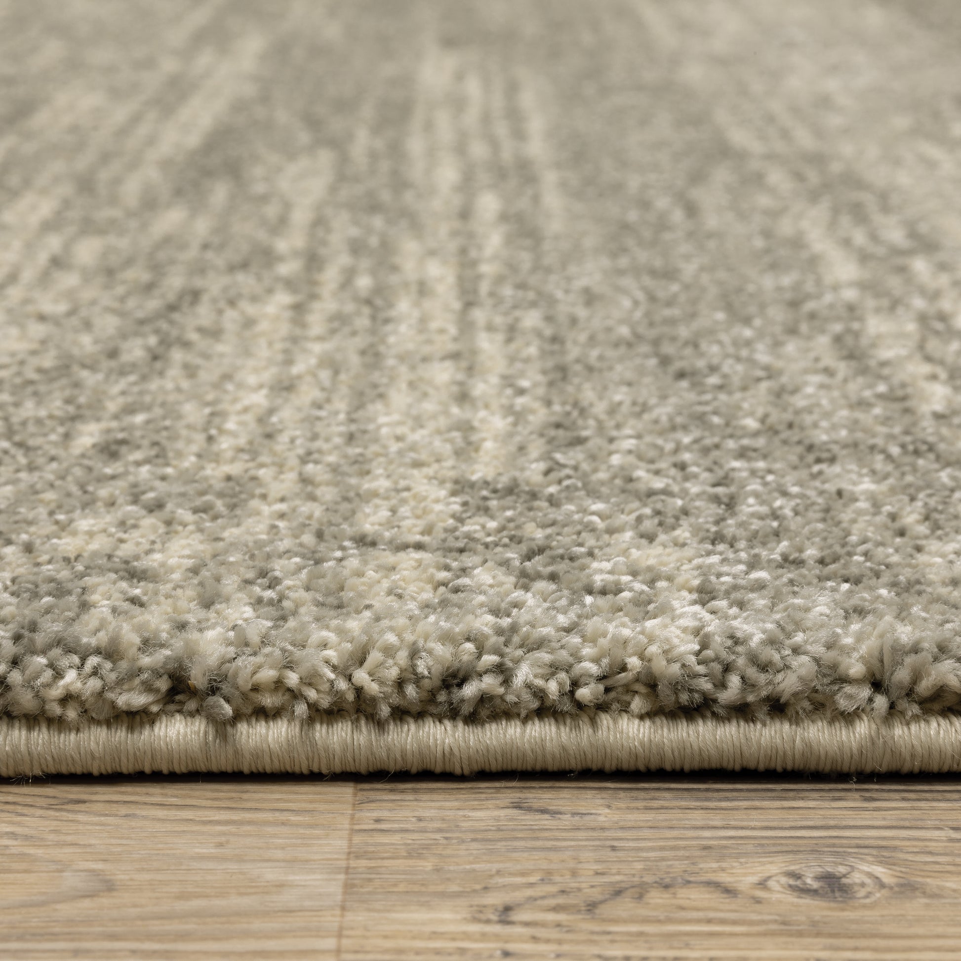 Astor Distressed Grey/ Beige Abstract Cut Pile Rug