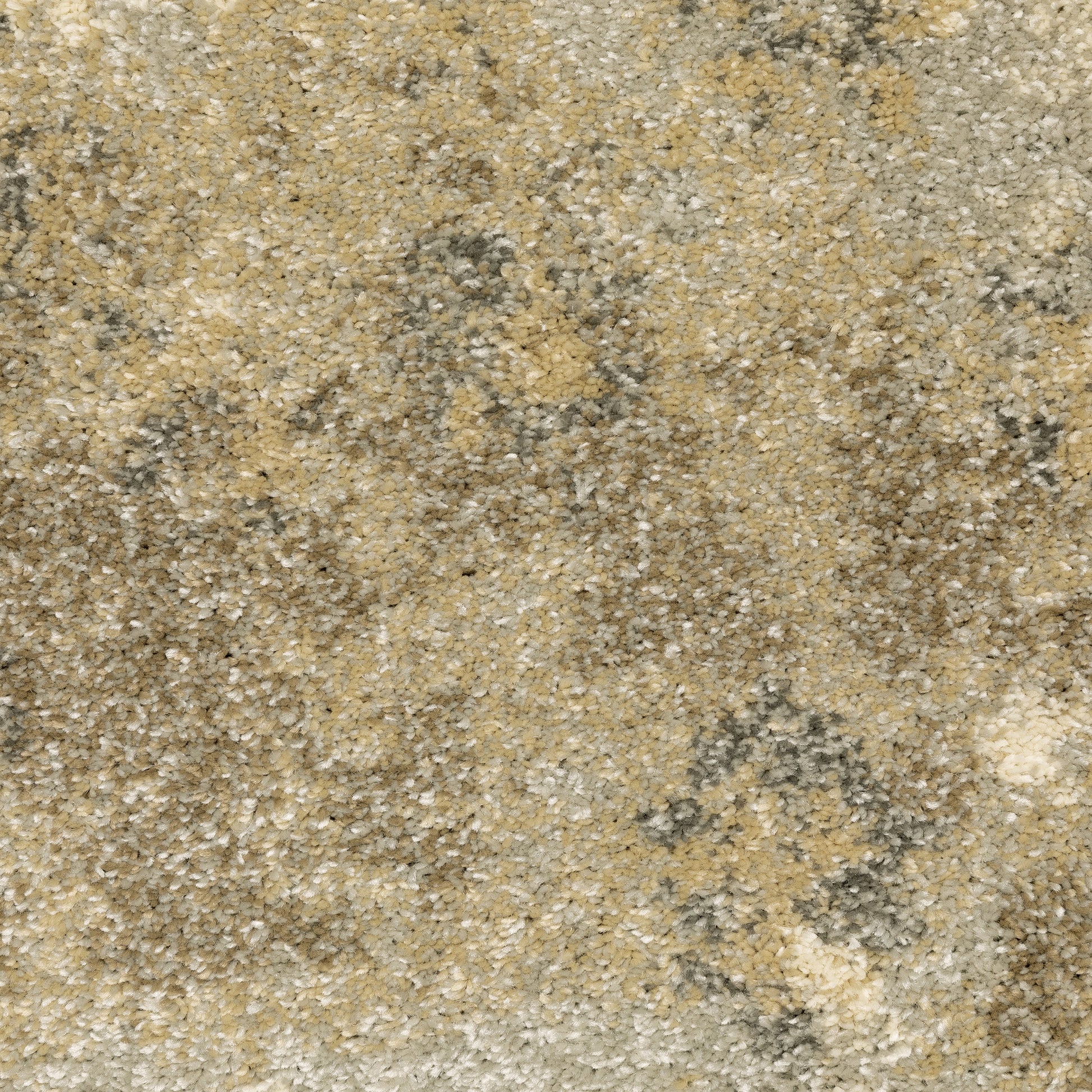 Astor Abstract Gold/ Beige Cut Pile Rug
