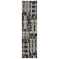 Atlas 752C0 Black Geometric Rug