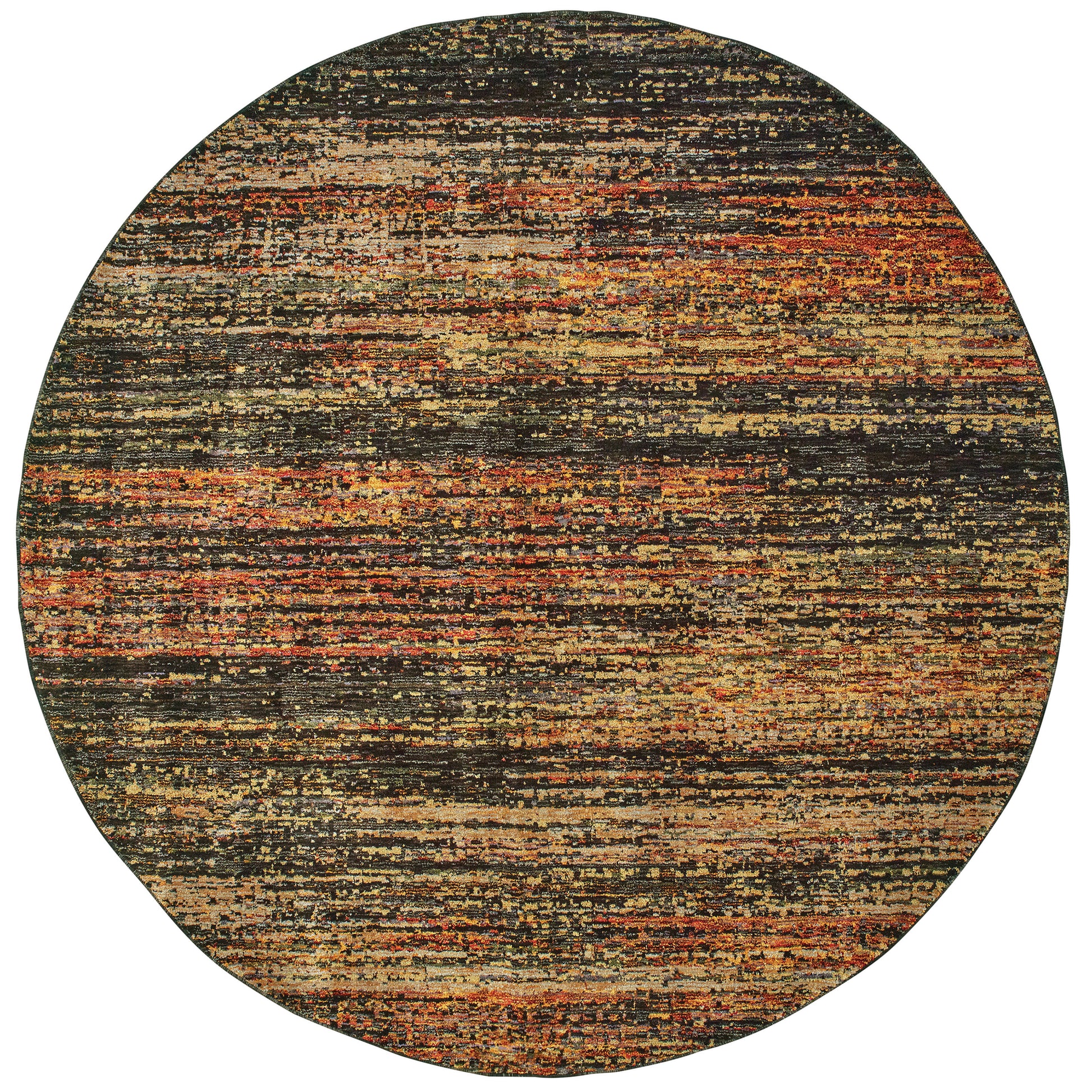 Atlas 8037C Gold Abstract Rug