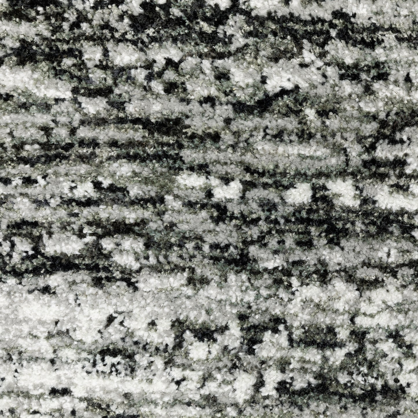 Atlas Abstract Ash/ Charcoal Cut Pile Rug