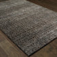 Atlas 8048Q Black Distressed Rug
