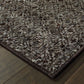 Atlas 8048Q Black Distressed Rug