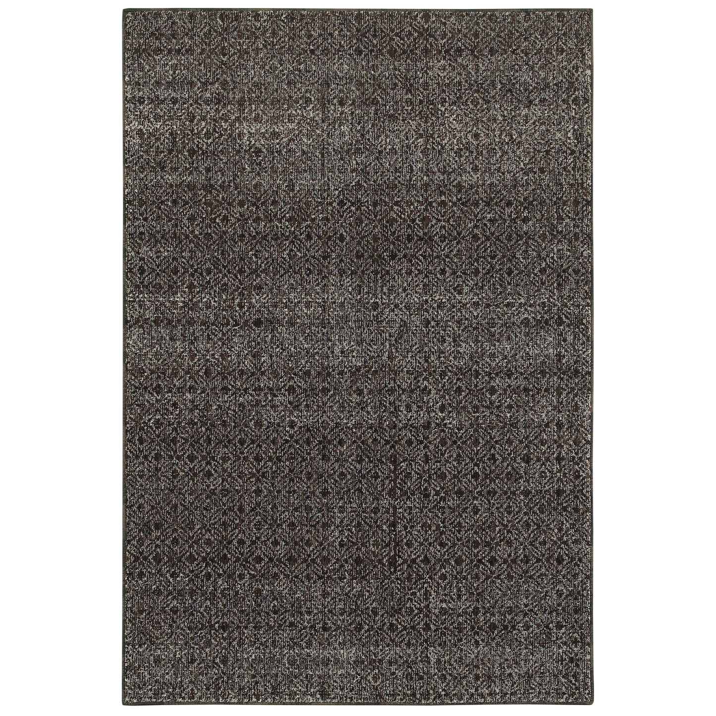 Atlas 8048Q Black Distressed Rug