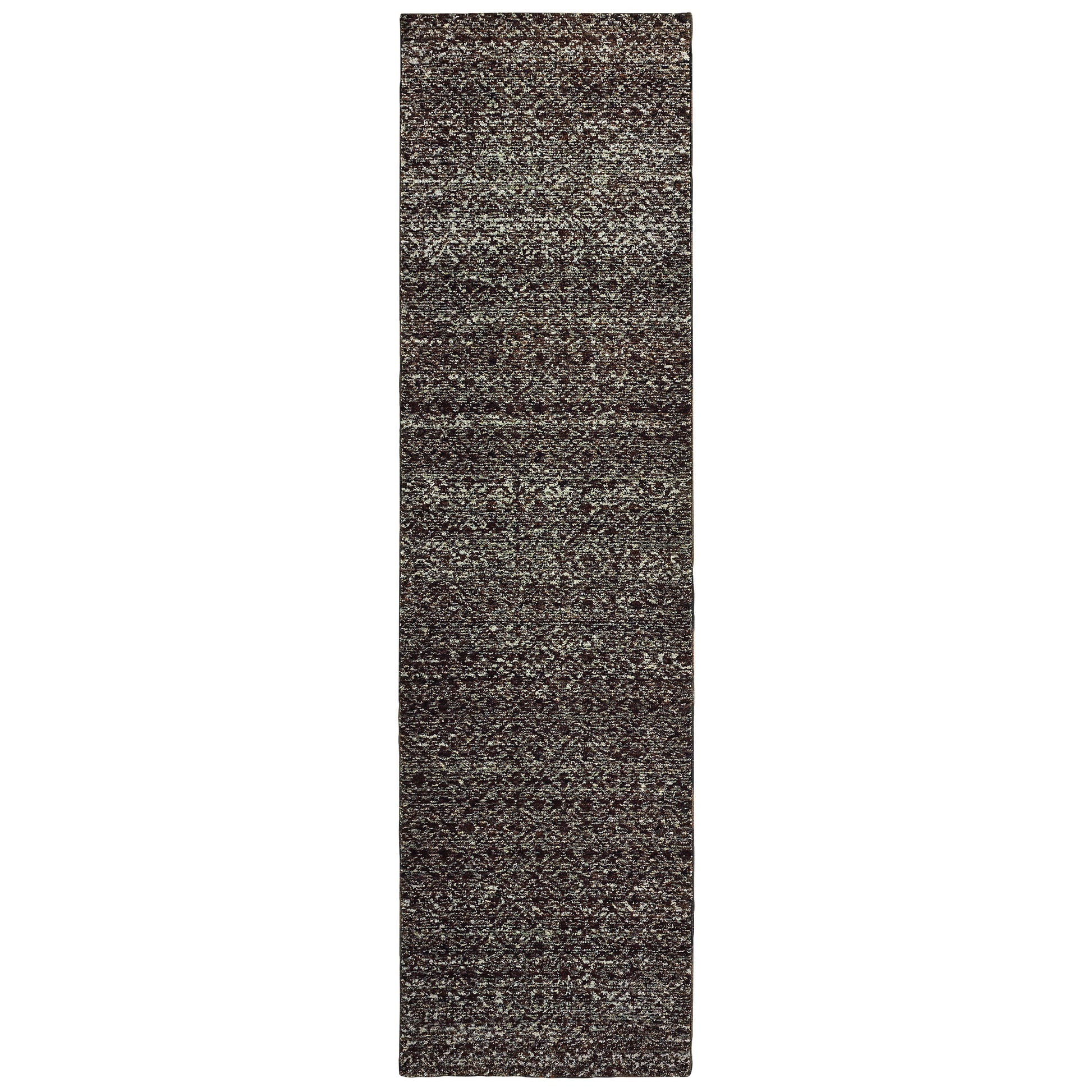 Atlas 8048Q Black Distressed Rug