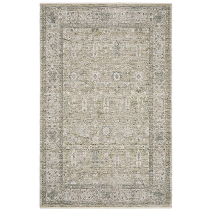 Avalon AVA03 Beige Distressed Rug