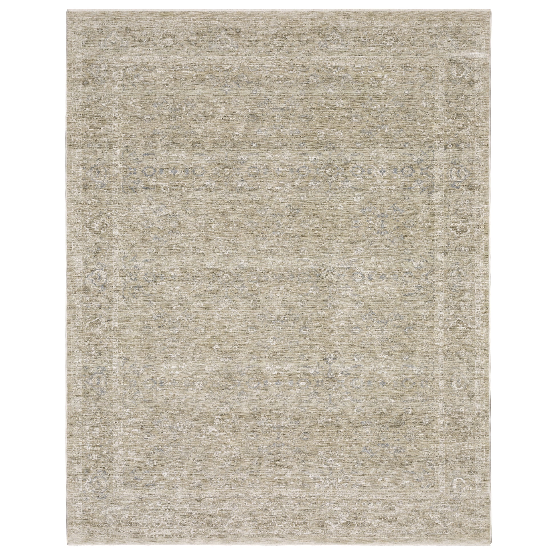 Avalon AVA07 Beige Distressed Rug