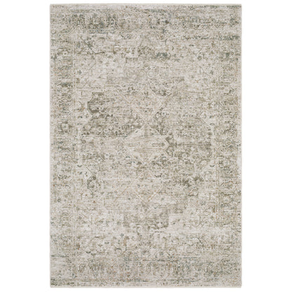 Avalon AVA08 Beige Medallion Rug