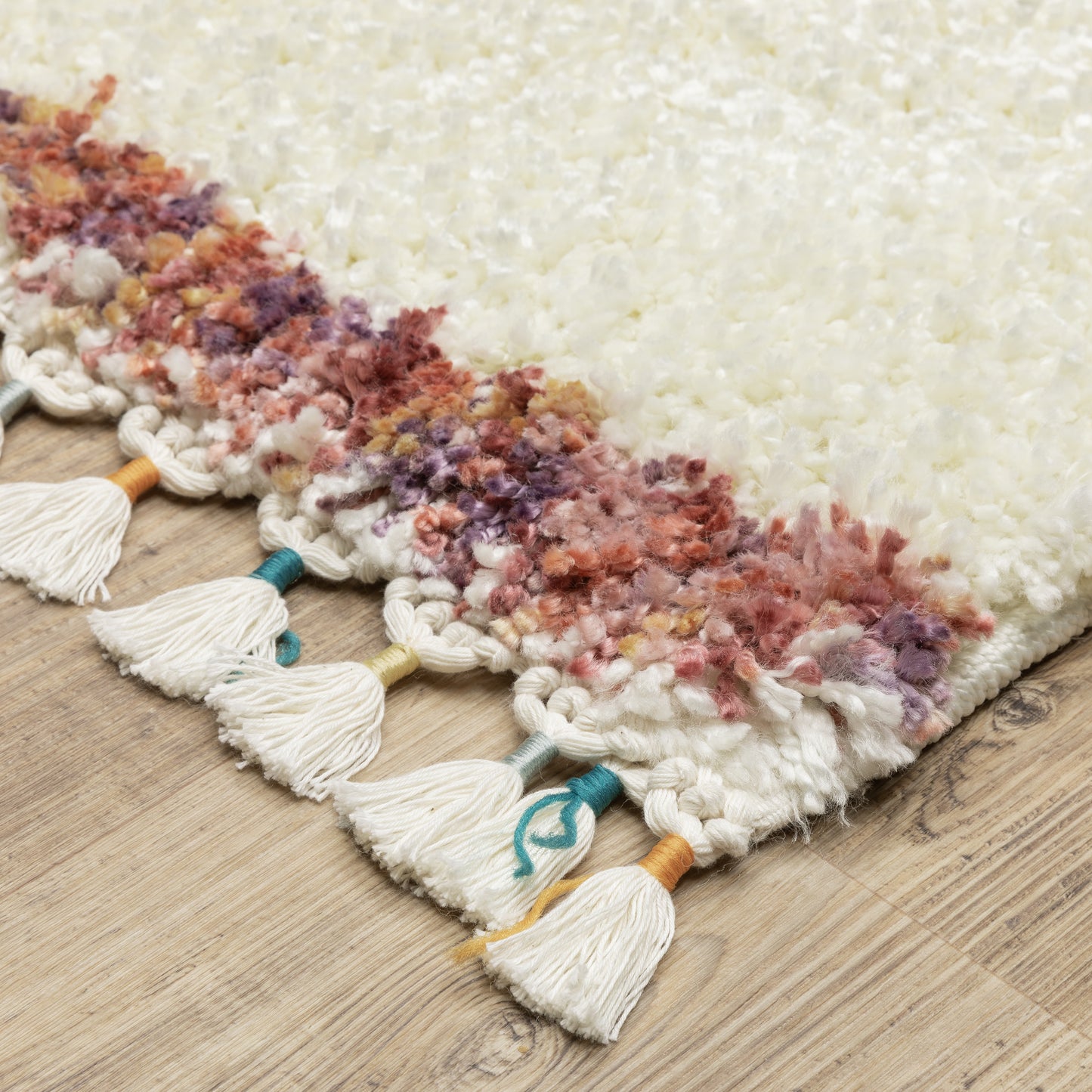 Axis AX04A Ivory Geometric Rug