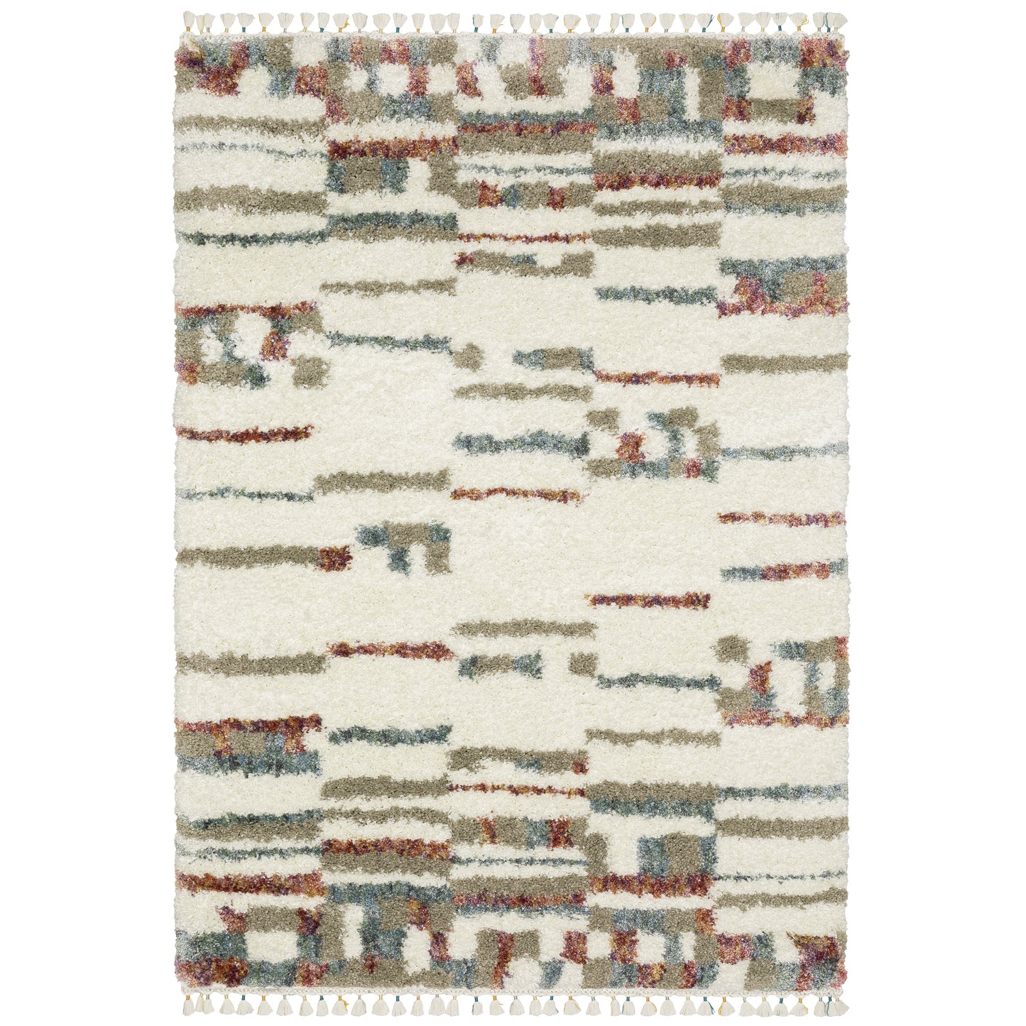 Axis AX06A Ivory Abstract Rug