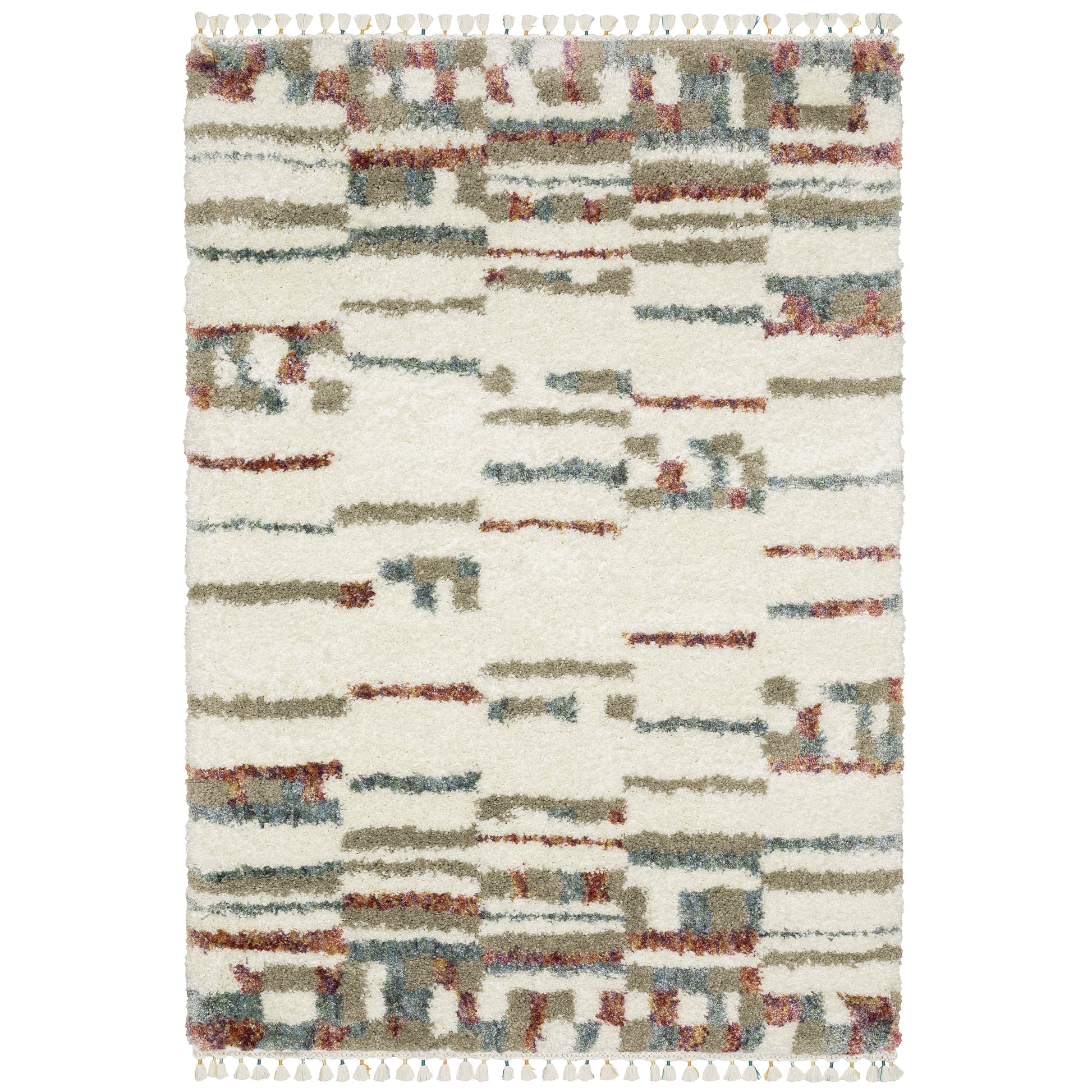 Axis AX06A Ivory Abstract Rug