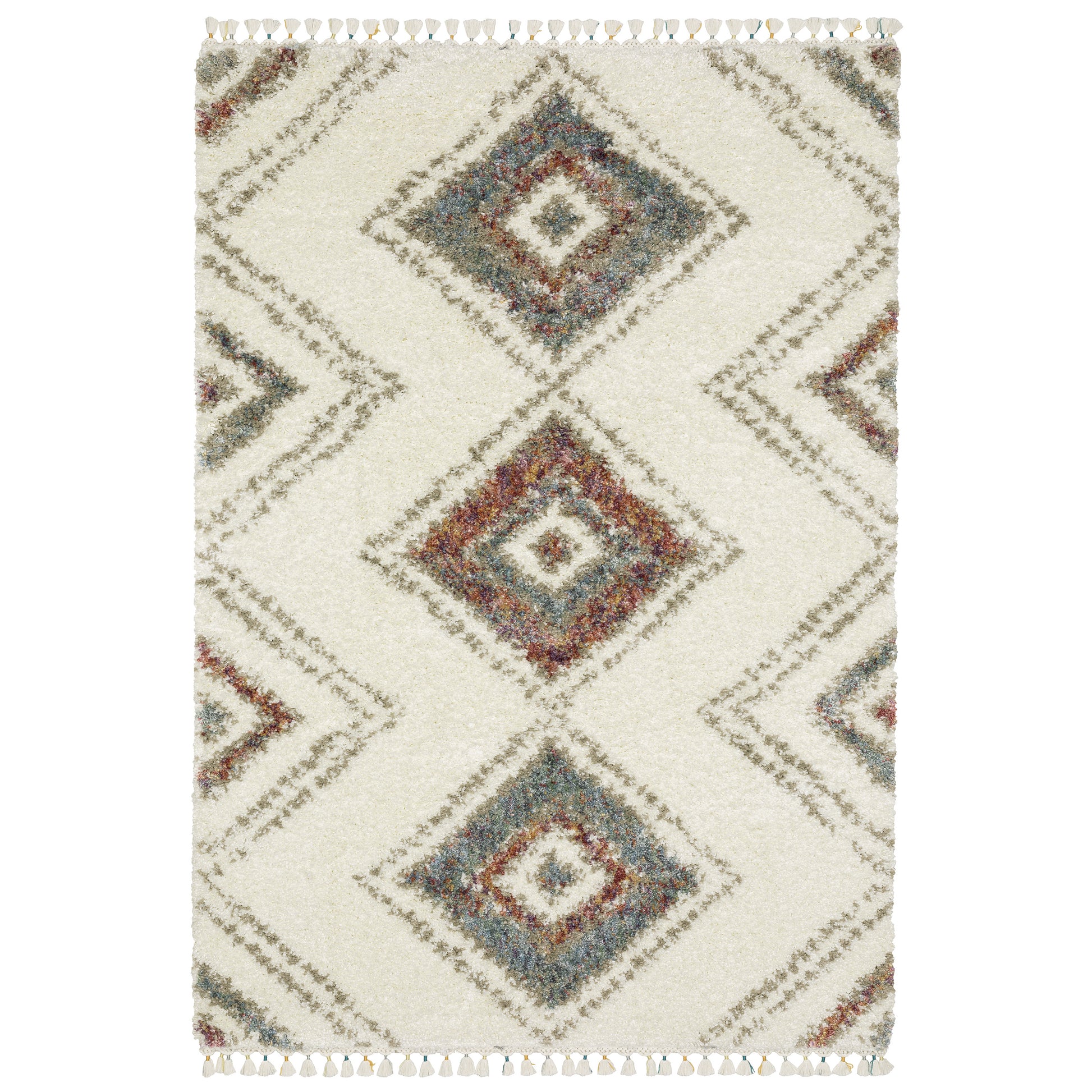 Axis AX07A Ivory Medallion Rug