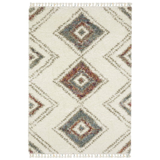 Axis AX07A Ivory Medallion Rug