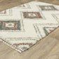 Axis AX07A Ivory Medallion Rug