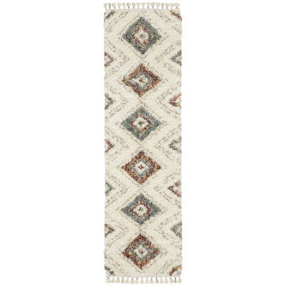 Axis AX07A Ivory Medallion Rug