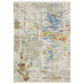 Bauer 1340W Beige Abstract Rug