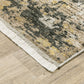 Bauer 2061X Gold Abstract Rug