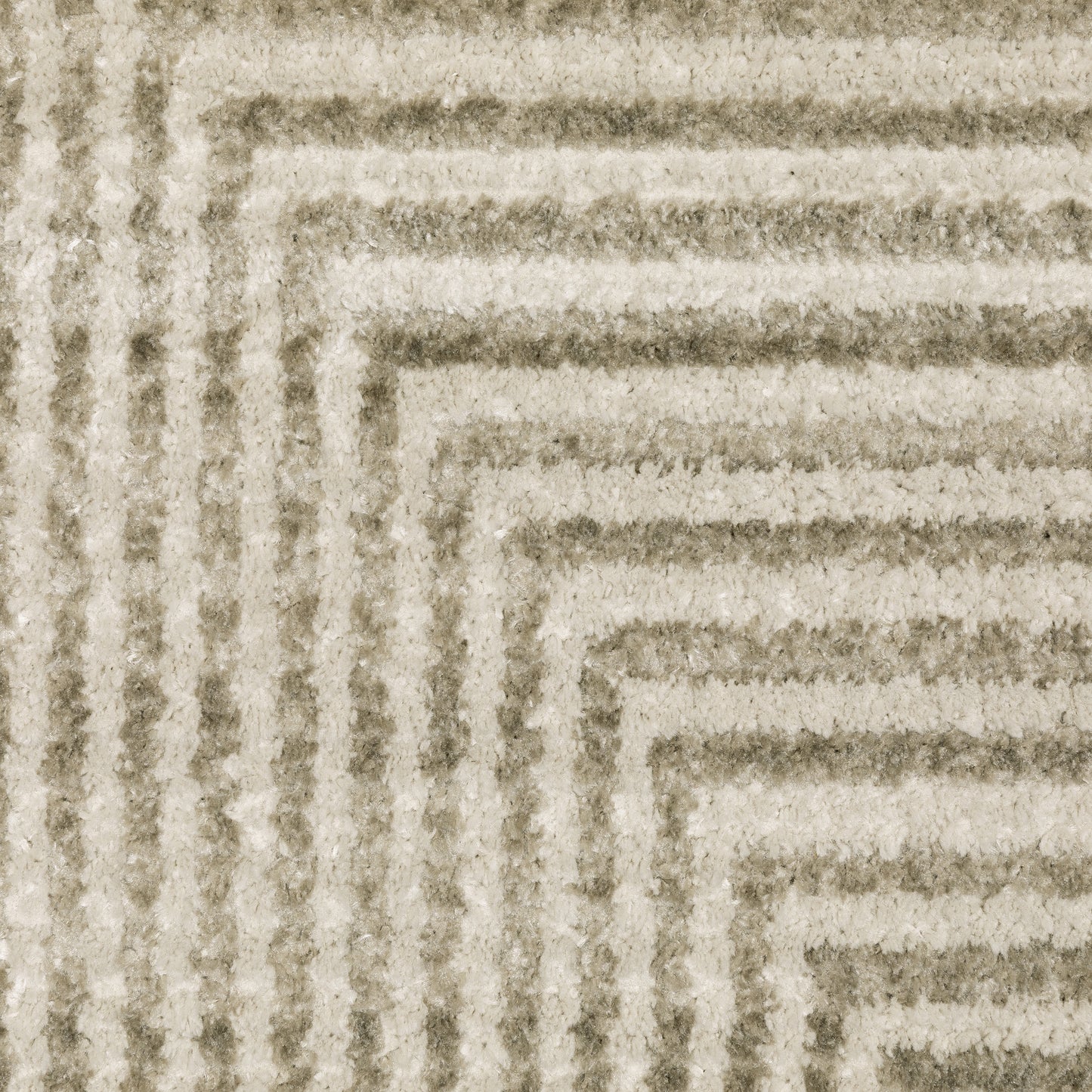 Bauer 4150E Beige Stripe Rug