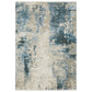 Bauer 041L2 Blue Distressed Rug