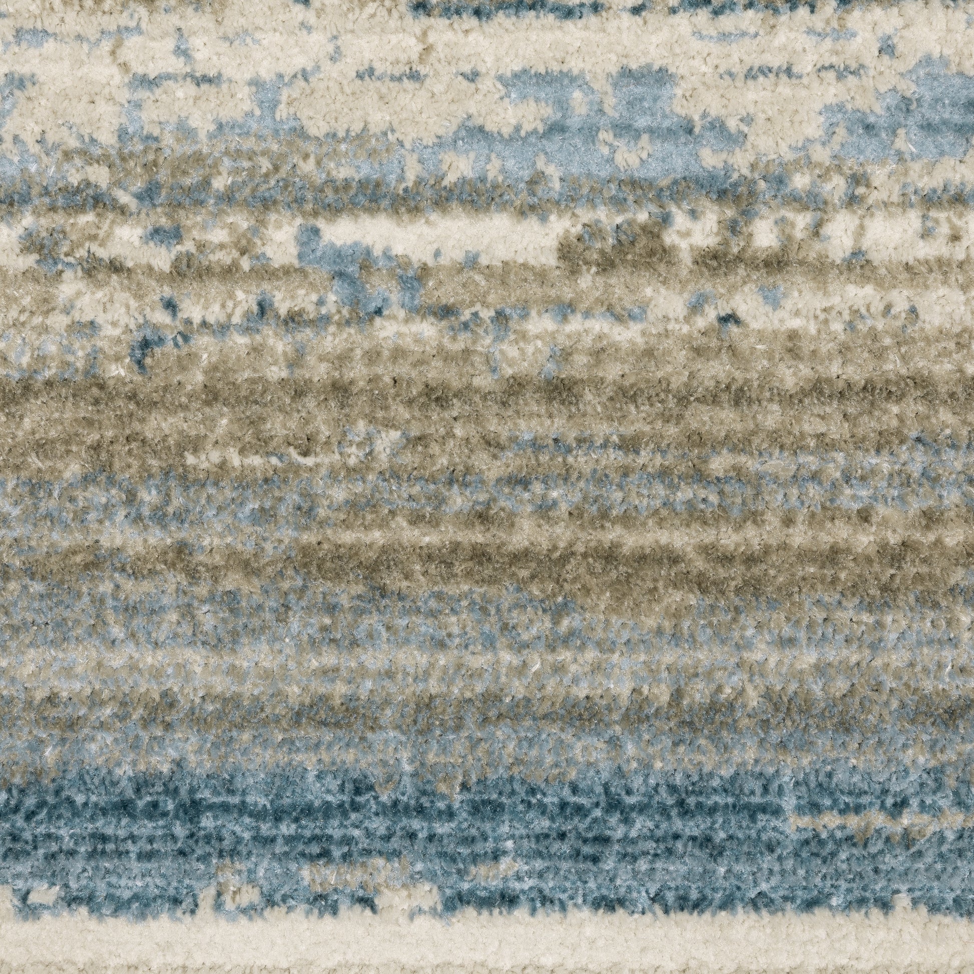 Bauer 042L2 Blue Distressed Rug