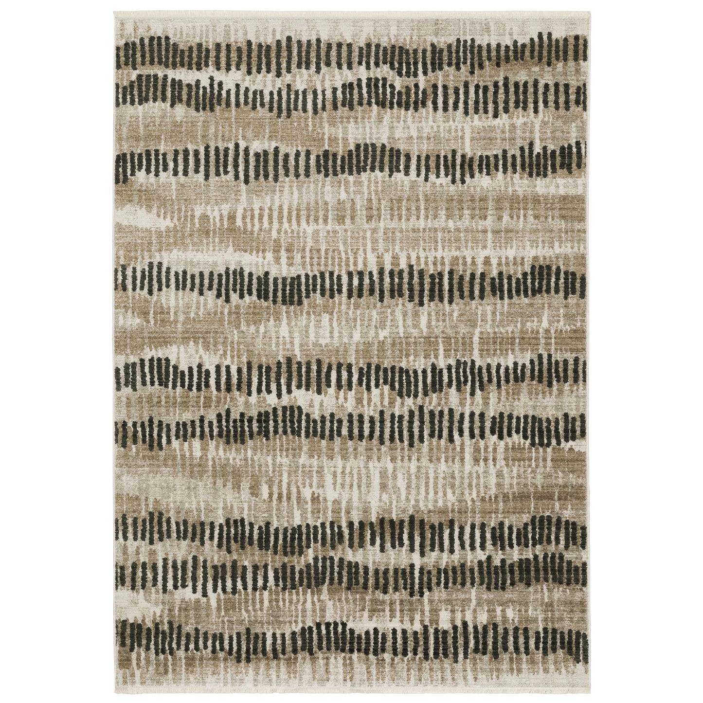 Bauer 8120D Beige Abstract Rug