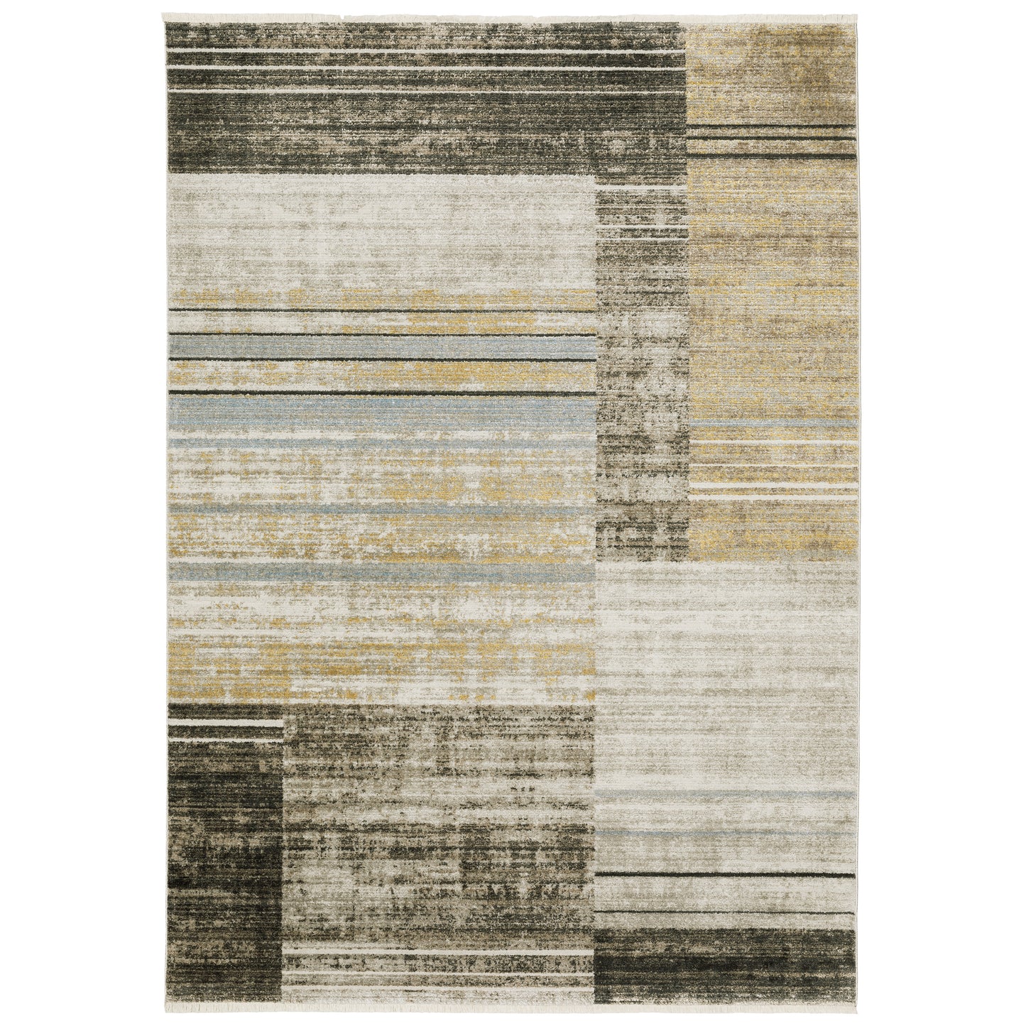 Bauer 090N2 Beige Distressed Rug