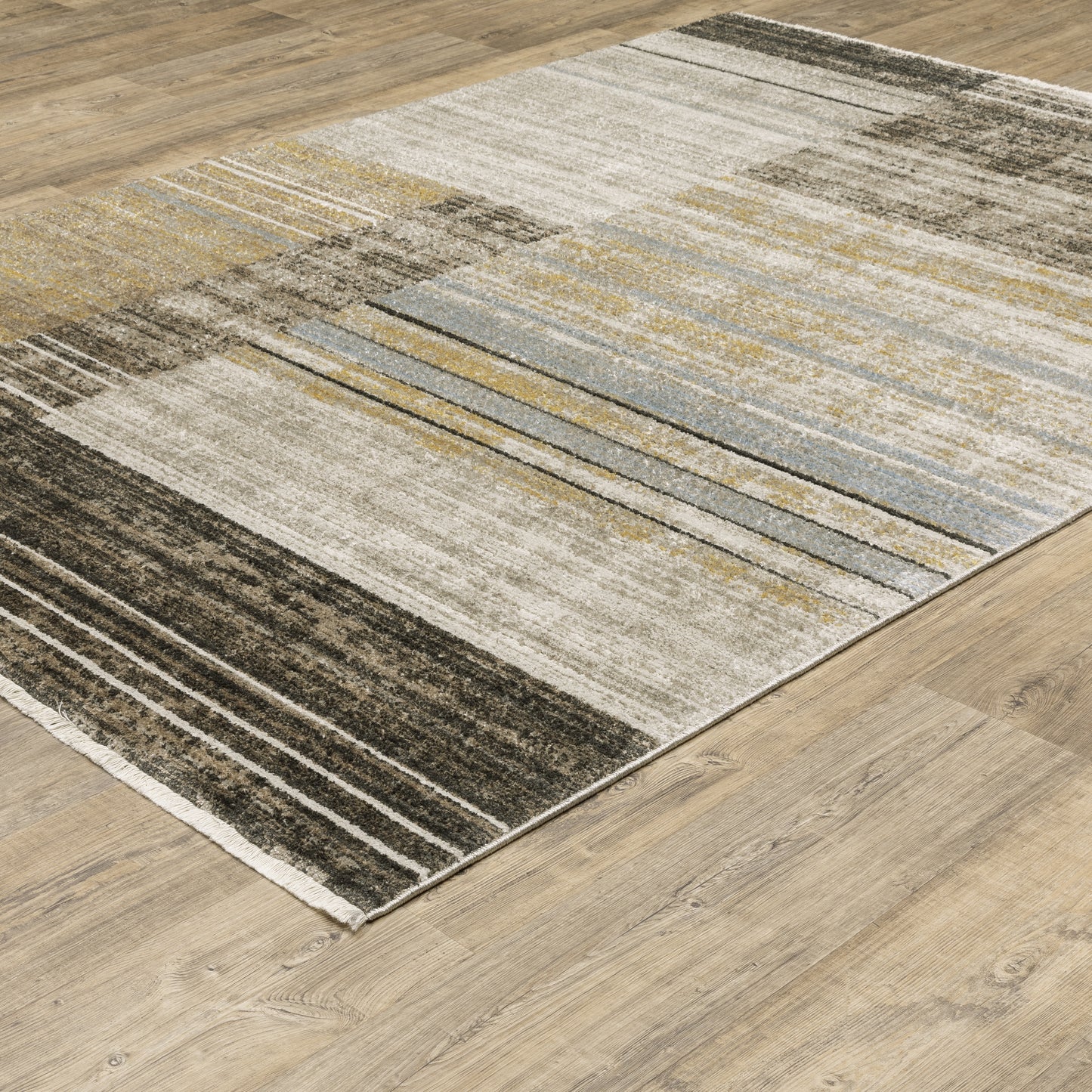 Bauer 090N2 Beige Distressed Rug