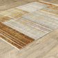 Bauer 090R2 Rust Distressed Rug
