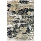Bowen 109E2 Black Abstract Rug
