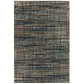 Bowen 1332H Black Stripe Rug