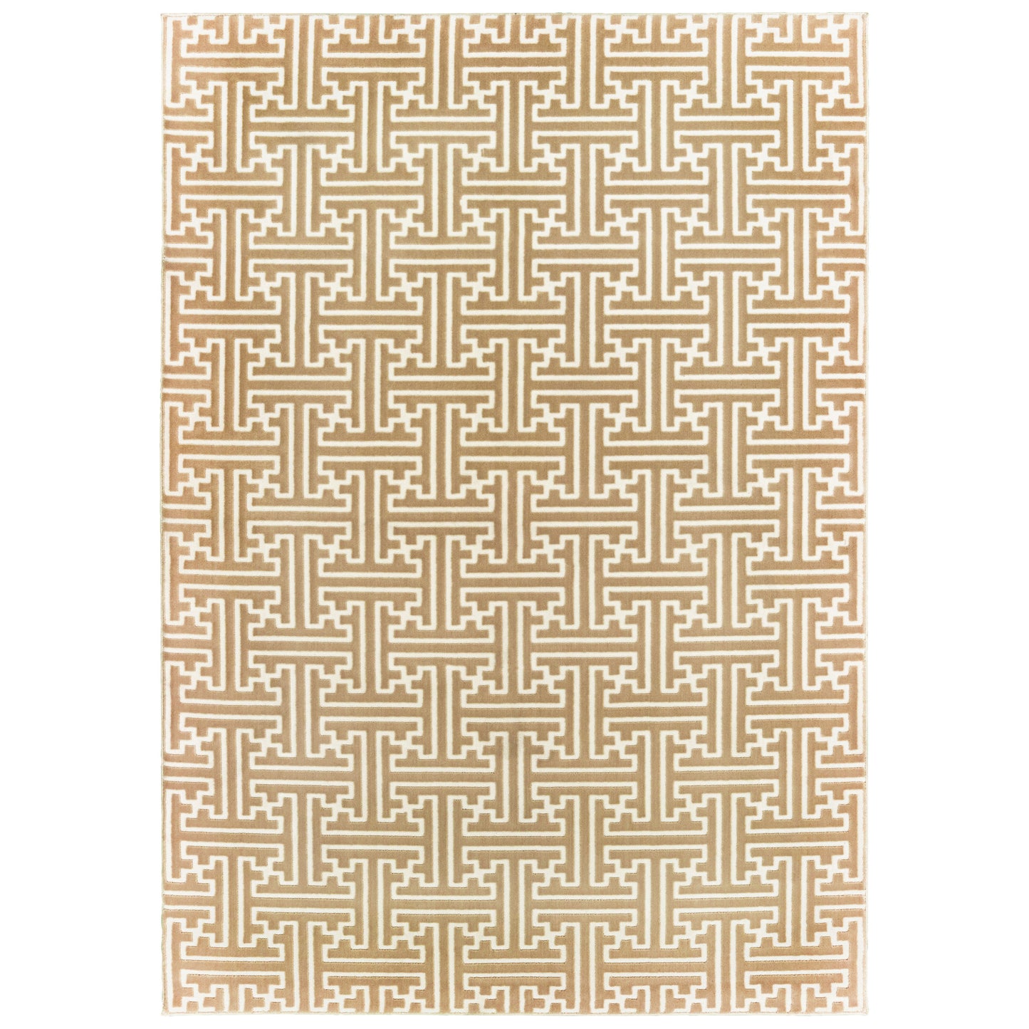 Bowen 1333Y Gold Geometric Rug