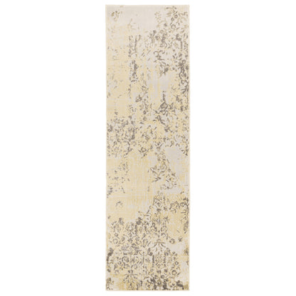 Bowen 2067W Grey Distressed Rug