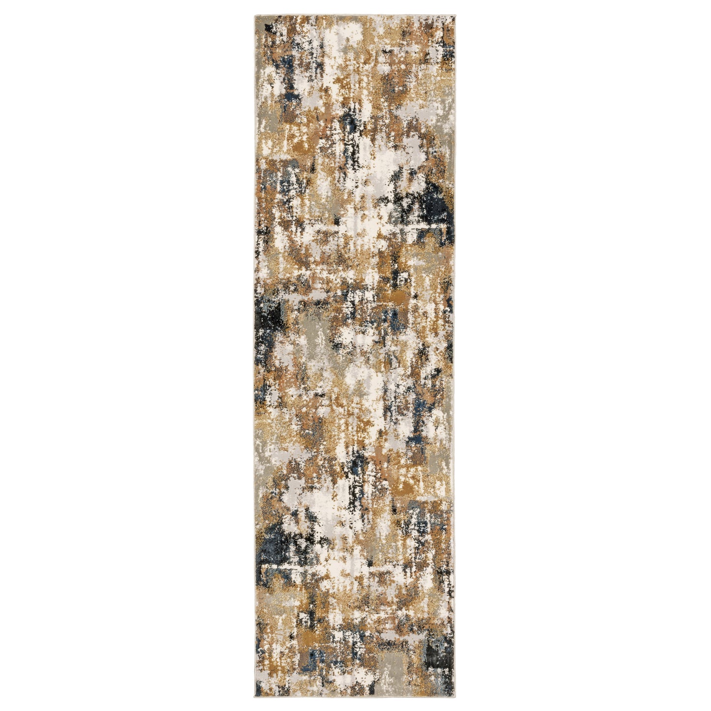 Bowen 4928X Grey Distressed Rug