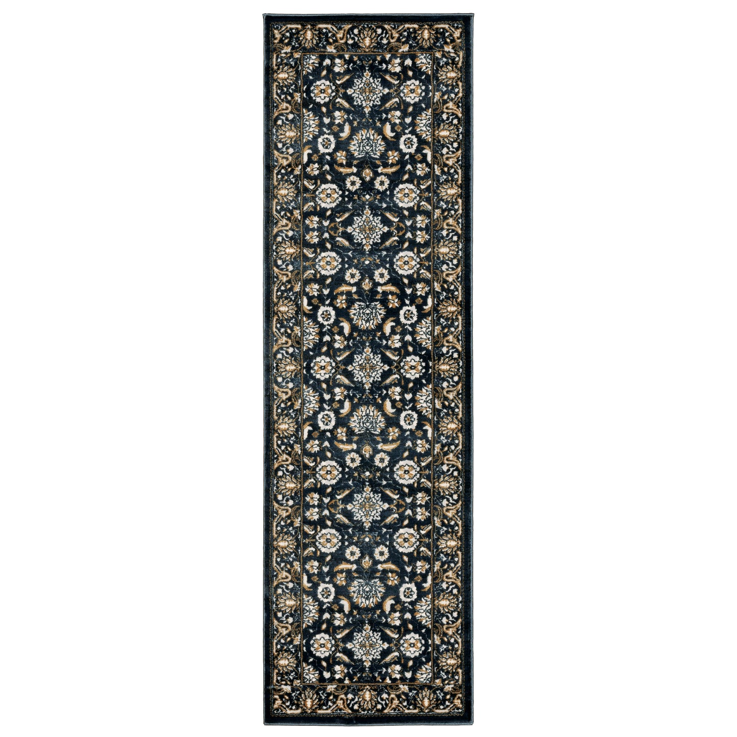 Bowen 534L2 Navy Oriental Rug