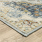 Branson BR01A Blue Medallion Rug